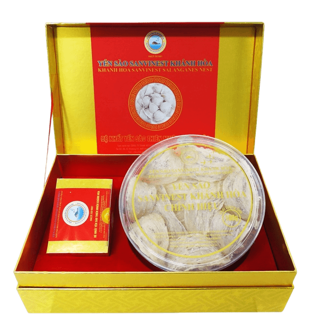 Hộp yến sào Sanvinest Khánh Hòa